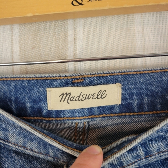 Madewell The‎ Perfect Vintage Straight Jeans Blue Size 33 - Picture 5 of 15